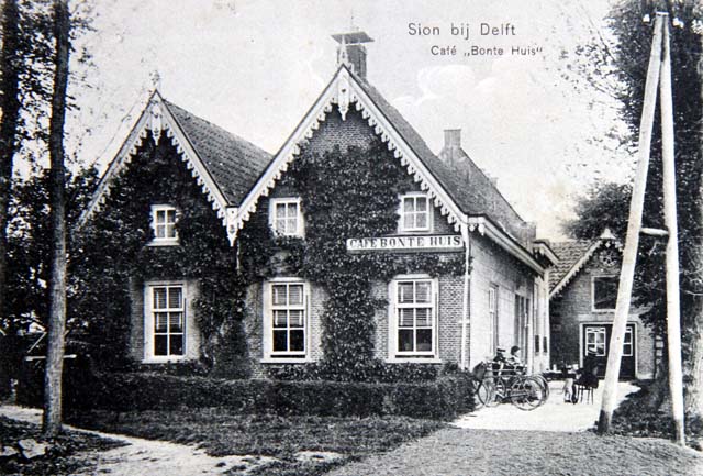 Café Het Bonte Huis ca. 1910
